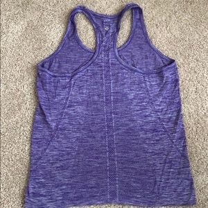 Purple Lululemon racerback tank - Size 8